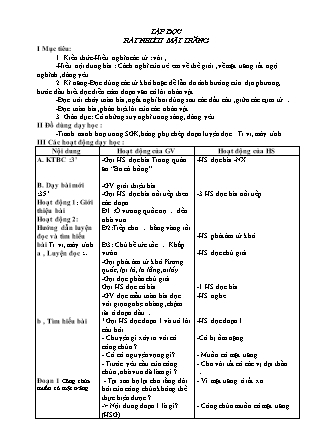 Giáo án Các môn Lớp 4 - Tuần 17 - Năm học 2019-2020