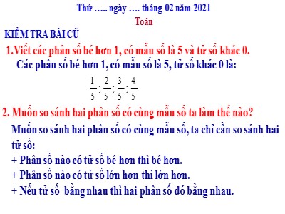 Bài giảng Toán Khối 4 - Bài 108: Luyện tập trang 120 - Năm học 2020-2021