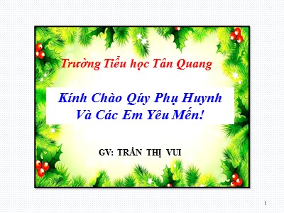 Bài giảng Toán Lớp 4 - Bài 107+108: So sánh hai phân số cùng mẫu số. Luyện tập trang 120 - Năm học 2020-2021 - Trần Thị Vui