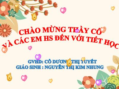 Bài giảng Toán Lớp 4 - Bài 96: Phân số - Nguyễn Thị Kim Nhung