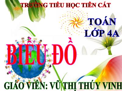 Bài giảng Toán Lớp 4 - Bài 24: Biểu đồ - Năm học 2020-2021 - Vũ Thị Thúy Vinh