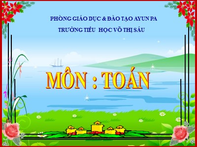 Bài giảng Toán Lớp 4 - Bài 25: Biểu đồ (Tiếp theo) - Năm học 2020-2021 - Trường Tiểu học Võ Thị Sáu