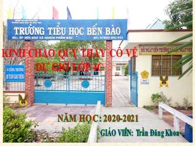 Bài giảng Tập đọc Lớp 4 - Tuần 16: Kéo co - Năm học 2020-2021 - Trần Đăng Khoa