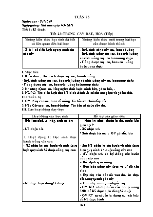 Giáo án điện tử Buổi chiều Lớp 4 - Tuần 25 - Năm học 2018-2019