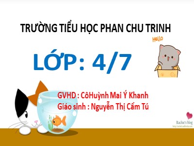 Bài giảng Đạo đức Lớp 4 - Bài 13: Tôn trọng luật giao thông - Năm học 2020-2021 - Huỳnh Mai Ý Khanh