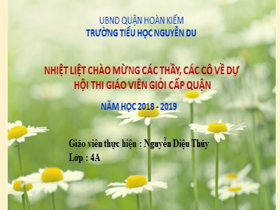 Bài giảng Đạo đức Lớp 4 - Bài 9: Kính trọng, biết ơn người lao động - Nguyễn Diệu Thúy