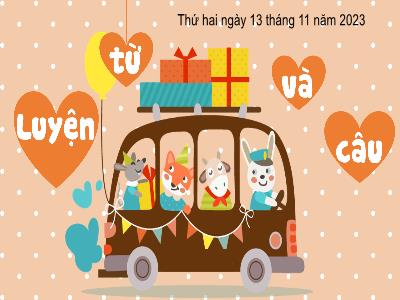 Bài giảng Tiếng Việt Lớp 4 - Luyện từ và câu: Luyện tập về phép nhân hóa - Năm học 2023-2024