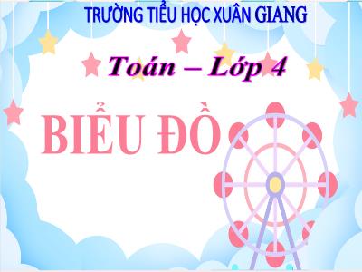 Bài giảng Toán Lớp 4 - Tuần 5, Bài: Biểu đồ - Năm học 2022-2023 - Lê Thị Hồng Hạnh