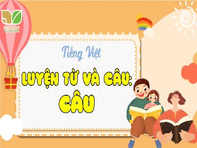 Bài giảng Tiếng Việt Lớp 4 (Luyện từ và câu) Sách Kết nối tri thức - Bài: Câu