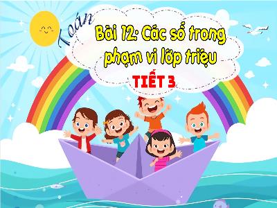 Bài giảng Toán 4 (Kết nối tri thức) - Bài 12: Các số trong phạm vi lớp triệu (Tiết 3)