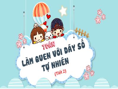 Bài giảng Toán 4 (Kết nối tri thức) - Bài 15: Làm quen với dãy số tự nhiên (Tiết 2)