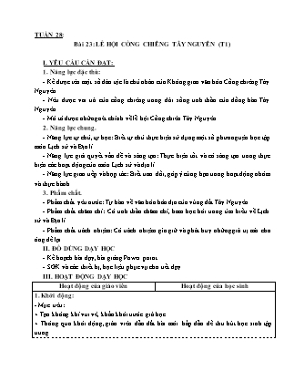 Giáo án Lịch sử và Địa lí 4 (Kết nối tri thức) - Tuần 28