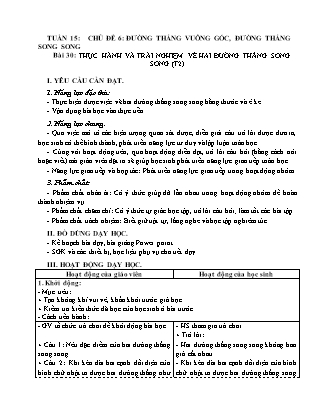 Giáo án Toán Lớp 4 (Kết nối tri thức) - Tuần 15