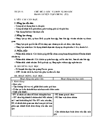 Giáo án Toán Lớp 4 (Kết nối tri thức) - Tuần 5