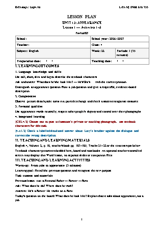 Kế hoạch bài dạy Tiếng Anh Global Success Lớp 4 - Tuần 22 - Năm học 2026-2027 (Tích hợp Năng lực số và AI)