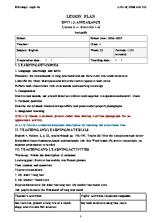 Kế hoạch bài dạy Tiếng Anh Global Success Lớp 4 - Tuần 23 - Năm học 2026-2027 (Tích hợp Năng lực số và AI)