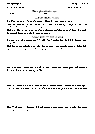 Phiếu Bài tập hằng ngày Tiếng Việt 4 - Đánh giá cuối năm học - Kết nối tri thức (Năm học 2026-2027)